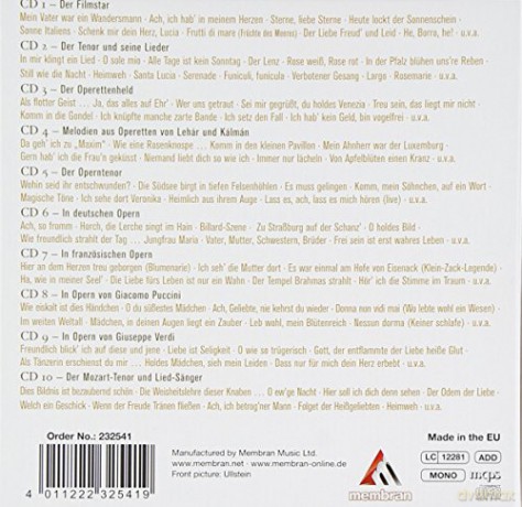Rudolf Schock: Rudolf Schock - Seine schönsten Lieder [10CD]