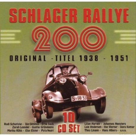 Schlager Ralley 200 1938-1951 [10CD]