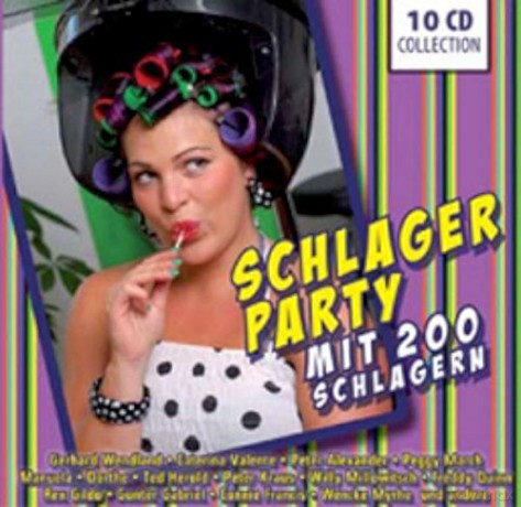 Valente & Manuela & Gabriel: Schlagerparty mit 200 Schlagern [10CD]
