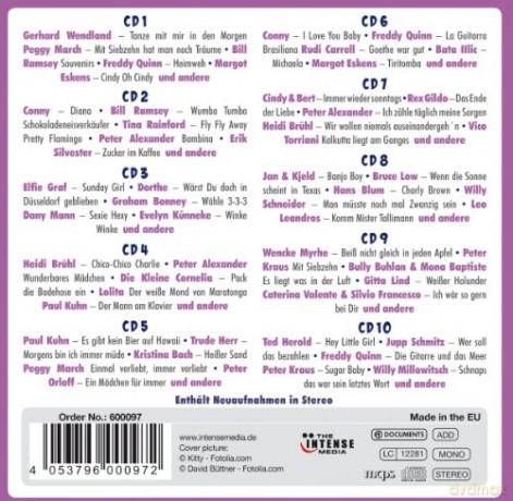 Valente & Manuela & Gabriel: Schlagerparty mit 200 Schlagern [10CD]