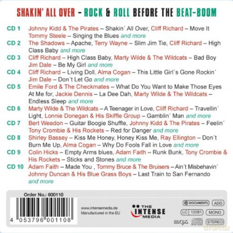 Shakin' all over [10CD]