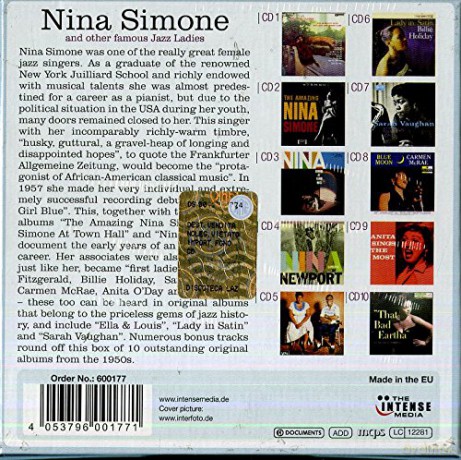 Nina Simone: The Amazing Nina Simone [10CD]