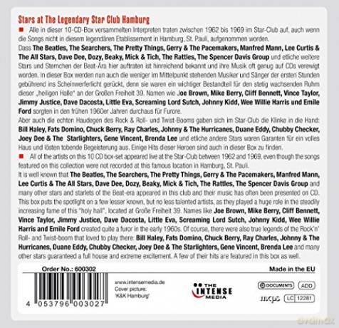 The Legendary Star-Club Hamburg [10CD]