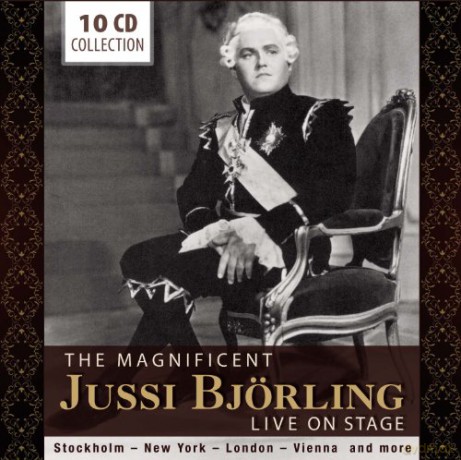 Jussi Björling: The Magnificent Jussi Björling - Live on [10CD]