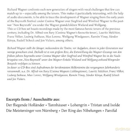 indgassen,Lorenz Leuritz: The tenor heroes of Bayreuth [10CD]