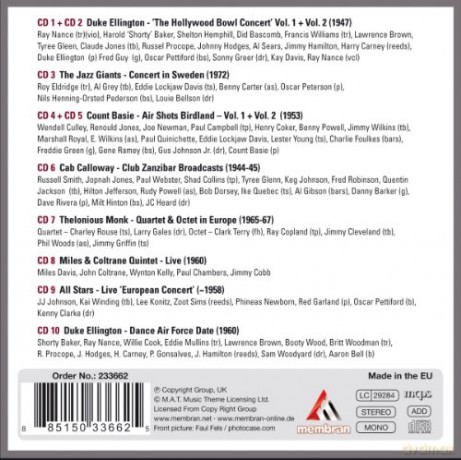 Unique Jazz [10CD]