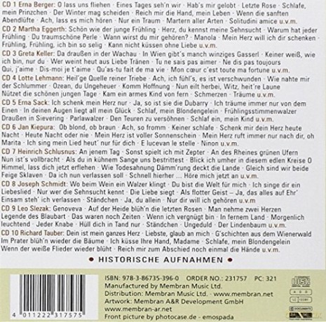 Unvergessene Stimmen [10CD]