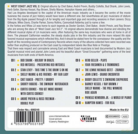 West Coast Jazz vol. 2 [10CD]