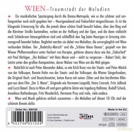 Alexander & Moser & Hörbinger & Stolz: Wien - Traumstadt der Melodien [10CD]