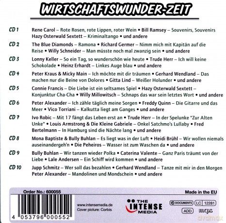 Wirtschaftswunderhits [10CD]