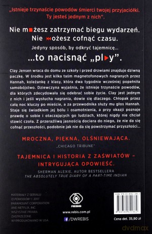 13 powodów - Jay Asher [KSIĄŻKA]