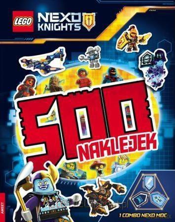 500 naklejek. LEGO Nexo Knights [KSIĄŻKA]