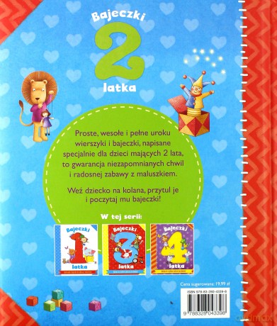 Bajeczki 2-latka. Rymowanki i bajeczki do zabawy [KSIĄŻKA]