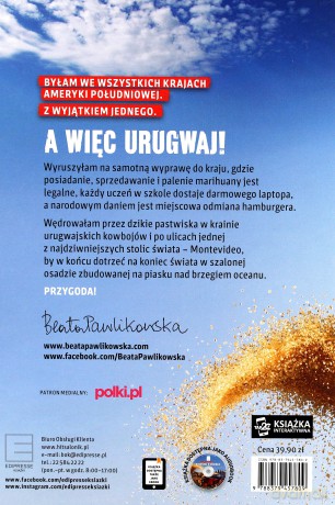 Blondynka w Urugwaju - Beata Pawlikowska [KSIĄŻKA]