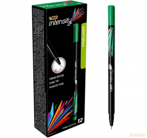 Cienkopis Intenstity fine - zielony (12 szt)
