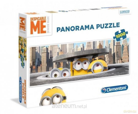 CLEMENTONI 1000 el. DMF Panorama Minionki [PUZZLE]