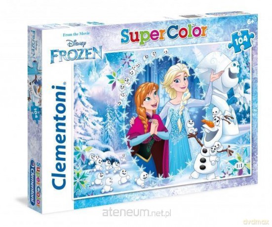 CLEMENTONI 104 el. Kraina Lodu 4 [PUZZLE]