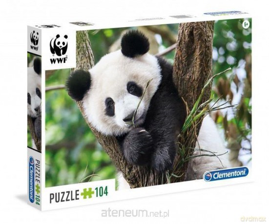 CLEMENTONI 104 el. WWF Panda [PUZZLE]