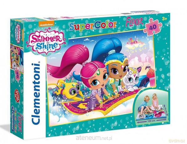 CLEMENTONI 40 el. Podłogowe Shimmer and Shine [PUZZLE]