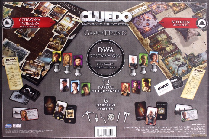 Cluedo Gra o Tron [GRA PLANSZOWA]