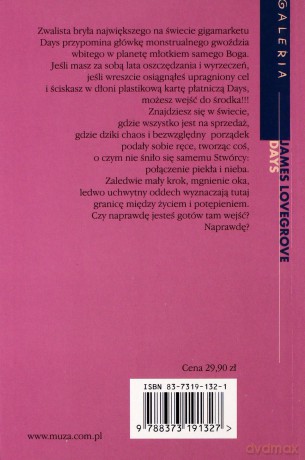 Days - James Lovegrove [KSIĄŻKA]