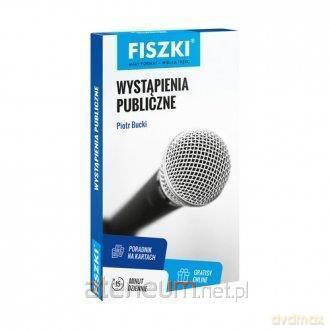 Fiszki. Wystąpienia publiczne - Piotr Bucki [KSIĄŻKA]