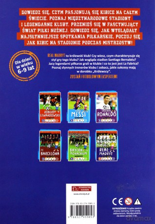 Gwiazdy futbolu: Real Madryt [KSIĄŻKA]