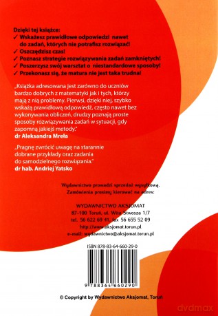 Jak zdać maturę z matematyki nic nie potrafiąc - Tomasz Katafiasz [KSIĄŻKA]