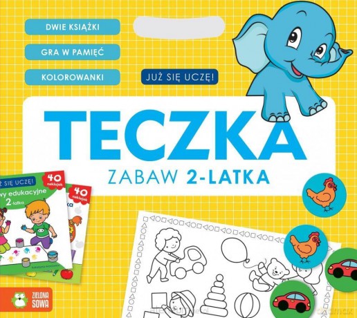 Już się uczę. Teczka zabaw 2-latka [KSIĄŻKA]