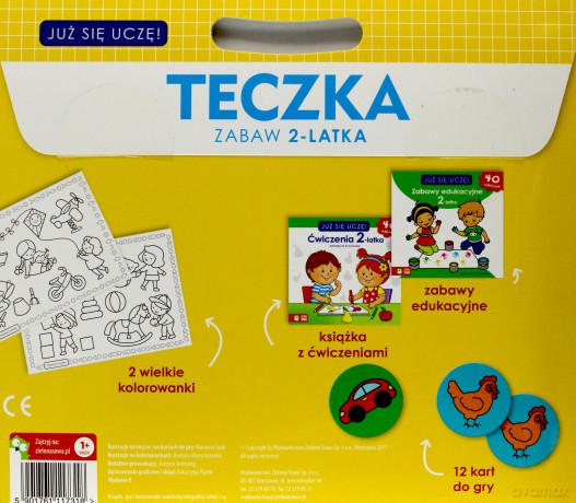 Już się uczę. Teczka zabaw 2-latka [KSIĄŻKA]