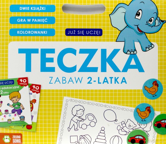 Już się uczę. Teczka zabaw 2-latka [KSIĄŻKA]