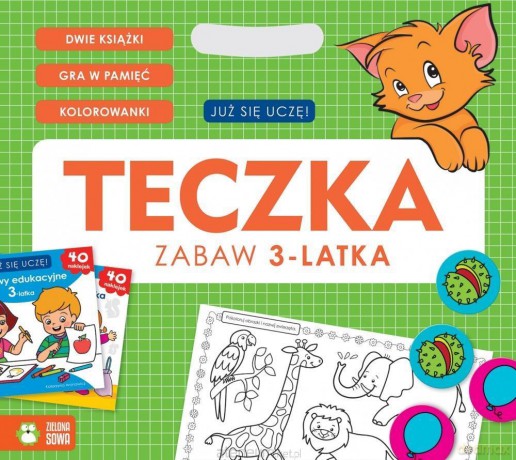 Już się uczę. Teczka zabaw 3-latka [KSIĄŻKA]