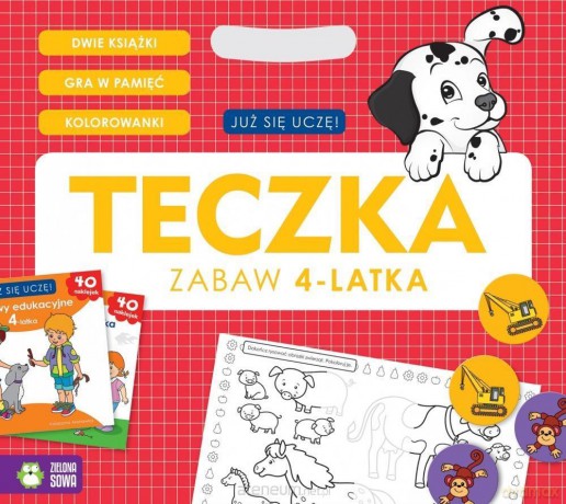 Już się uczę. Teczka zabaw 4-latka [KSIĄŻKA]