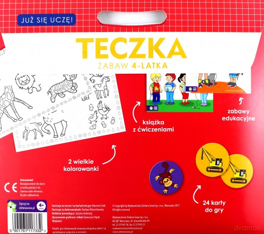 Już się uczę. Teczka zabaw 4-latka [KSIĄŻKA]