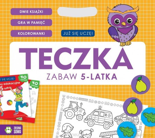 Już się uczę. Teczka zabaw 5-latka [KSIĄŻKA]