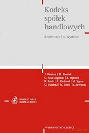 Kodeks spółek handlowych. Komentarz [KSIĄŻKA]