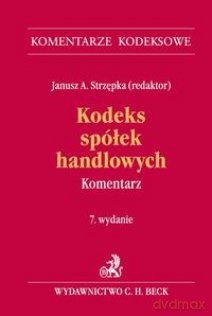 Kodeks spółek handlowych. Komentarz [KSIĄŻKA]