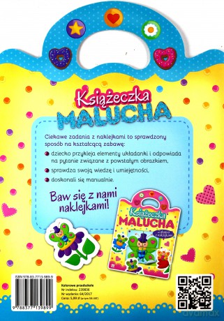 Książeczka malucha. Nauka i zabawa z naklejkami [KSIĄŻKA]