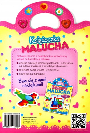 Książeczka malucha. Zabawa z naklejkami [KSIĄŻKA]