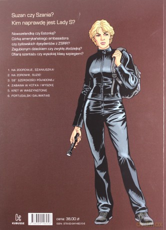 Lady S. (Tom 5) Kret w Waszyngtonie - Jean Van Hamme, Philippe Aymond [KOMIKS]