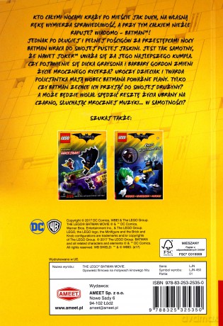 LEGO Batman Movie. Opowieść filmowa [KSIĄŻKA]