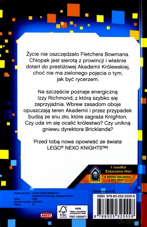 LEGO Nexo Knights Akademia...Zakazane Moce [KSIĄŻKA]