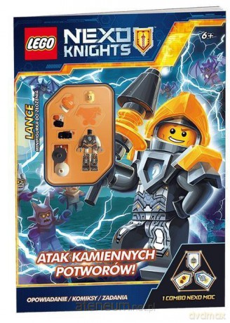 LEGO Nexo Knights Atak kamiennych potworów [KSIĄŻKA]