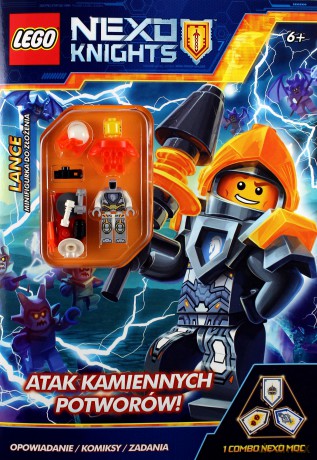 LEGO Nexo Knights Atak kamiennych potworów [KSIĄŻKA]