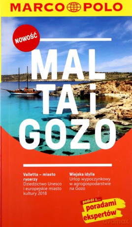Malta i Gonzo - przewodnik z mapą w etui [KSIĄŻKA]