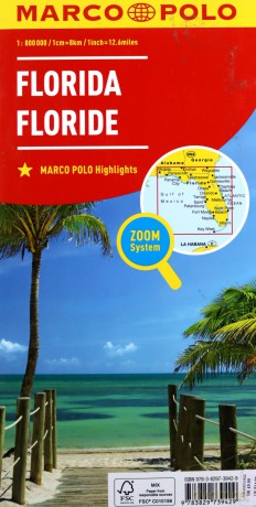Mapa Marco Polo - Floryda 1:800 000