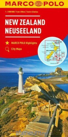 Mapa Marco Polo - Nowa Zelandia 1:2 000 000