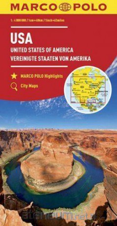 Mapy kontynentalne USA 1:4000 000