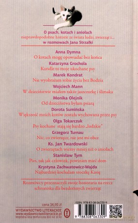 O psach, kotach i aniołach - Jan Strzałka [KSIĄŻKA]
