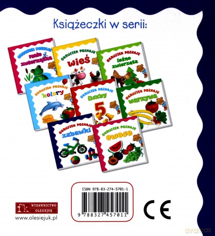 Okruszek poznaje - zabawki [KSIĄŻKA]